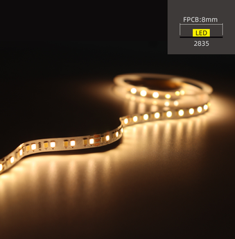 2835 · W8 · 120 bare LED strip product image