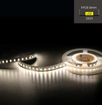 2835 · W8 · 120 bare LED strip product image